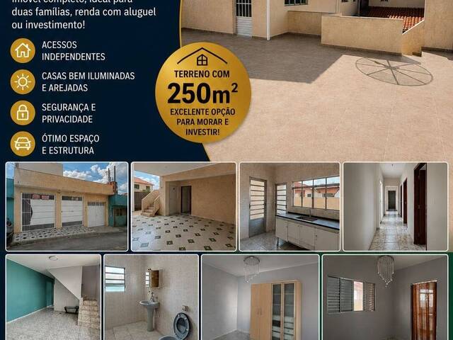 #377 - Casa para Venda em Franco da Rocha - SP - 1